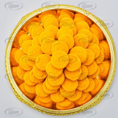 Kesar Peda - Saffron-infused Delicacy by Bhagvat Prasadam