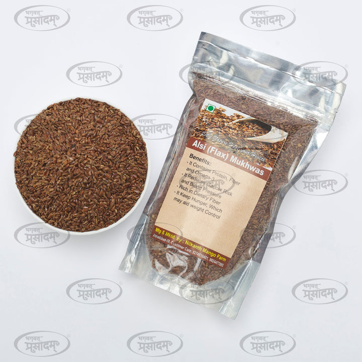 Traditional Indian mouth freshener Alasi