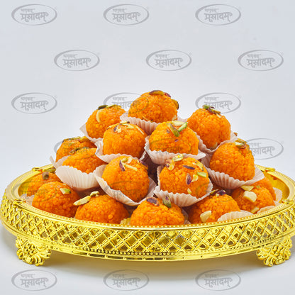 Motichur Laddu - Traditional Sweetness by Bhagvat Prasadam