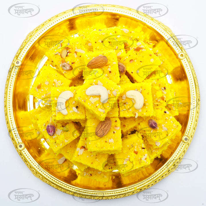 Traditional Kopra Pak Coconut Barfi sweet