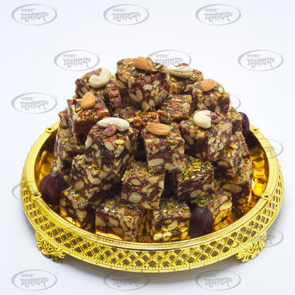 Dry Fruits Chikki - Nutty Crunch by Bhagvat Prasadam