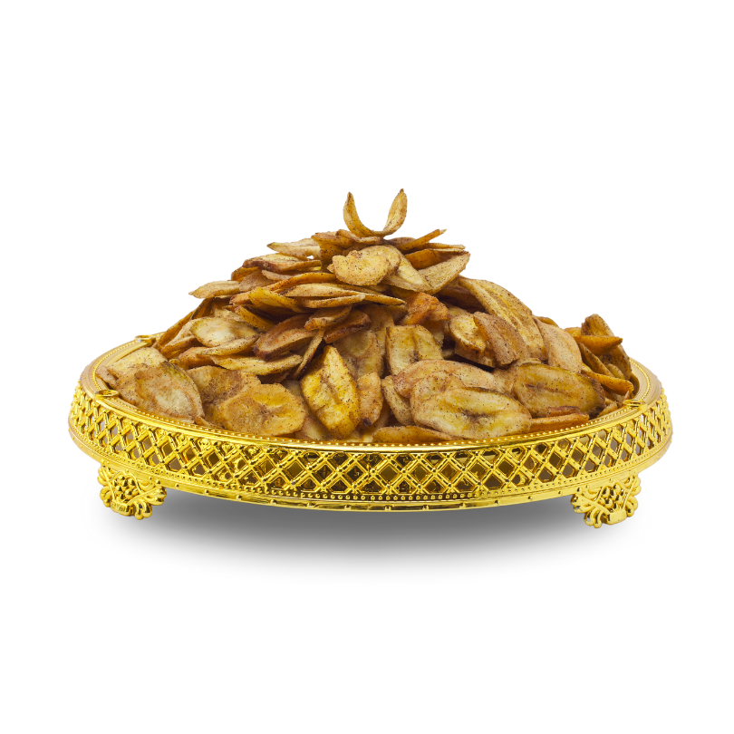 Crispy banana wafer