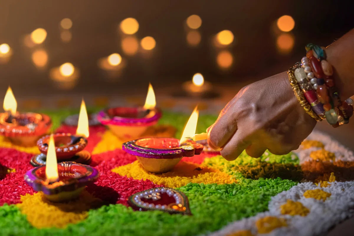 Traditional Indian sweets for Diwali celebrations