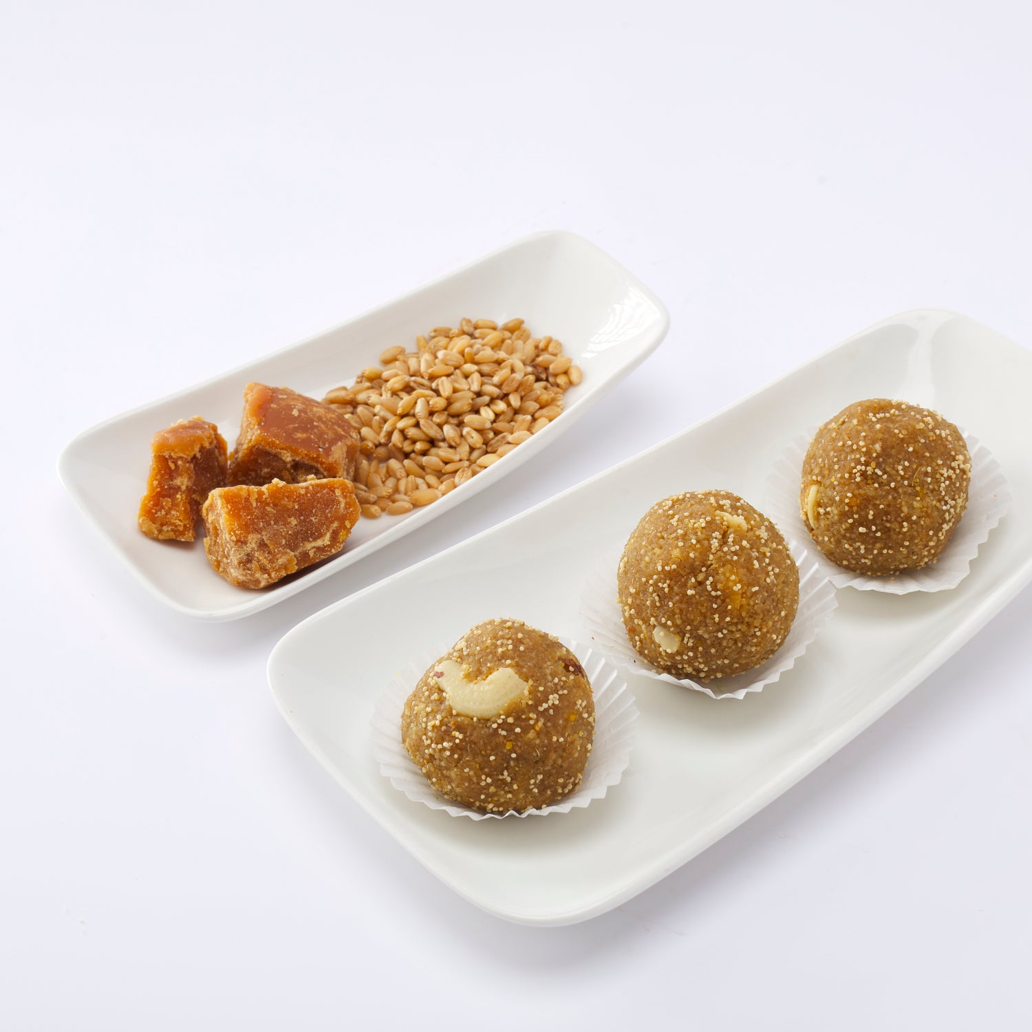 Fresh Churma Ladoo in Jaggery sweet