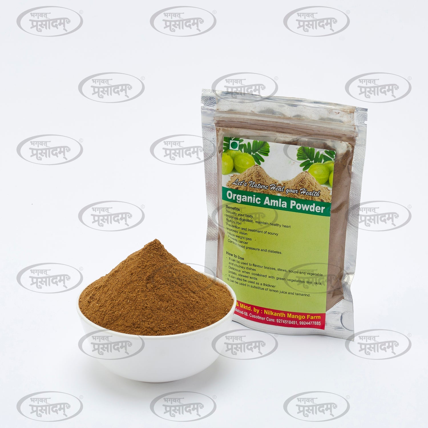 Traditional Indian Amla powder natural