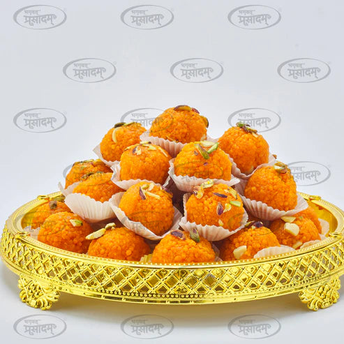 Traditional Motichur Laddu for Diwali