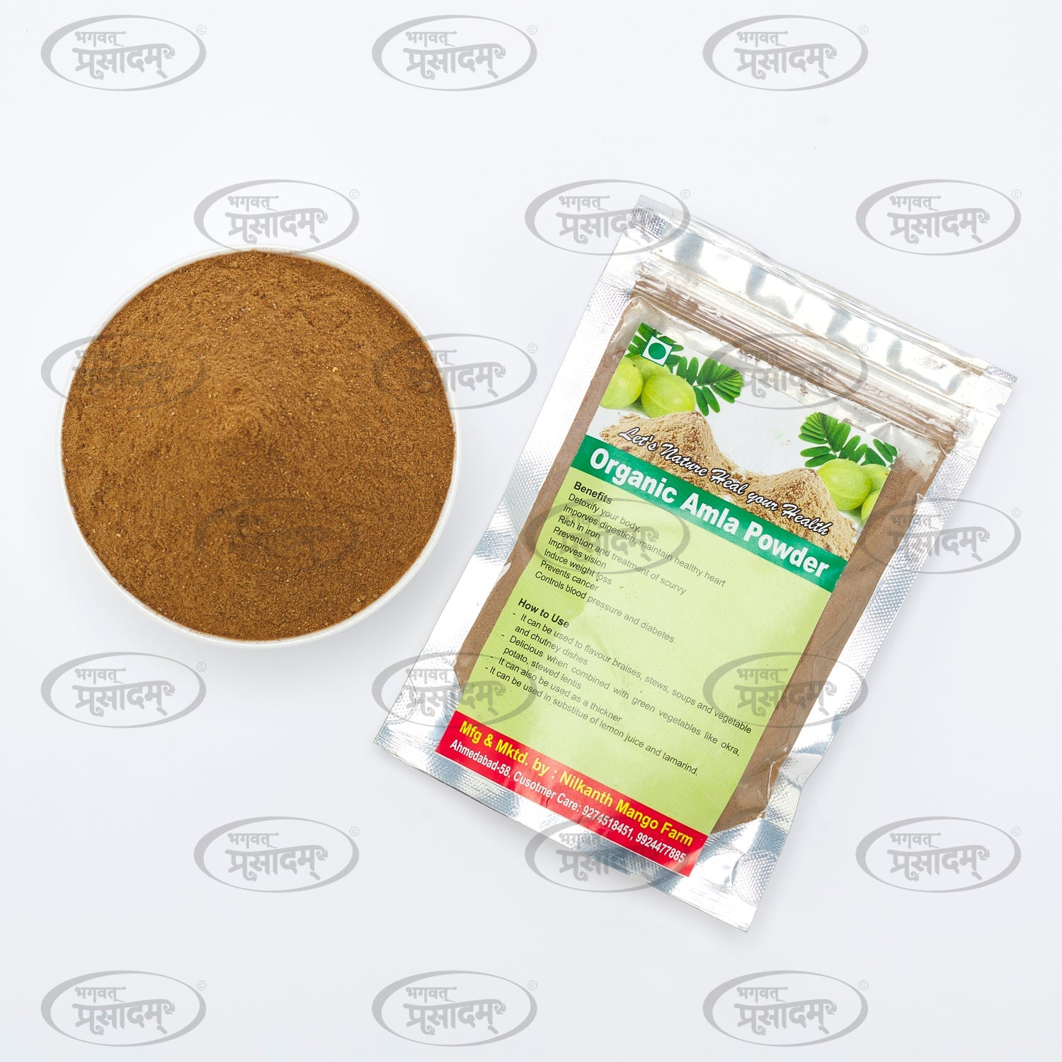 Traditional Indian Amla powder natural