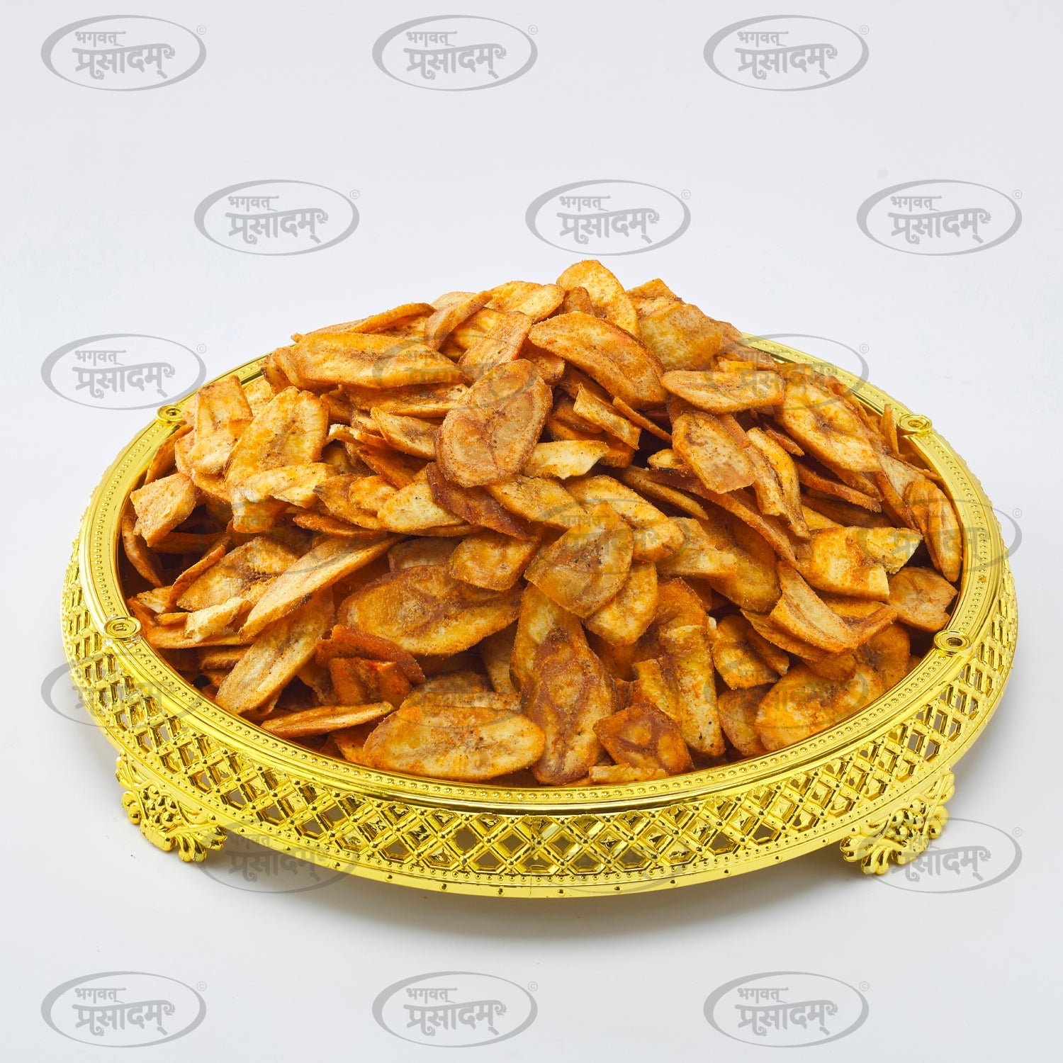Traditional Gujarati Banana Masala Wafer snack