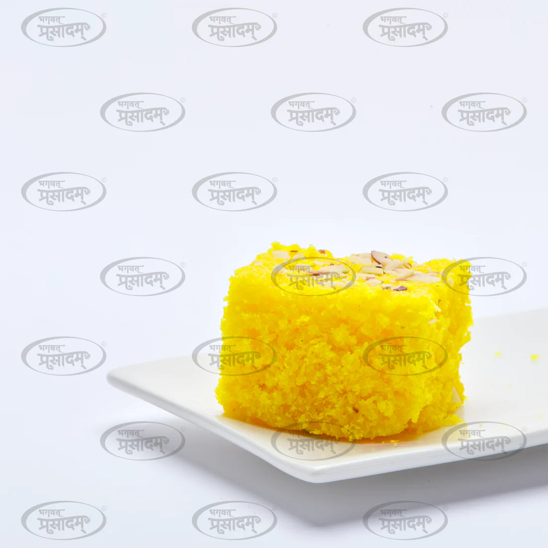 Homemade style Nariyal Barfi dessert