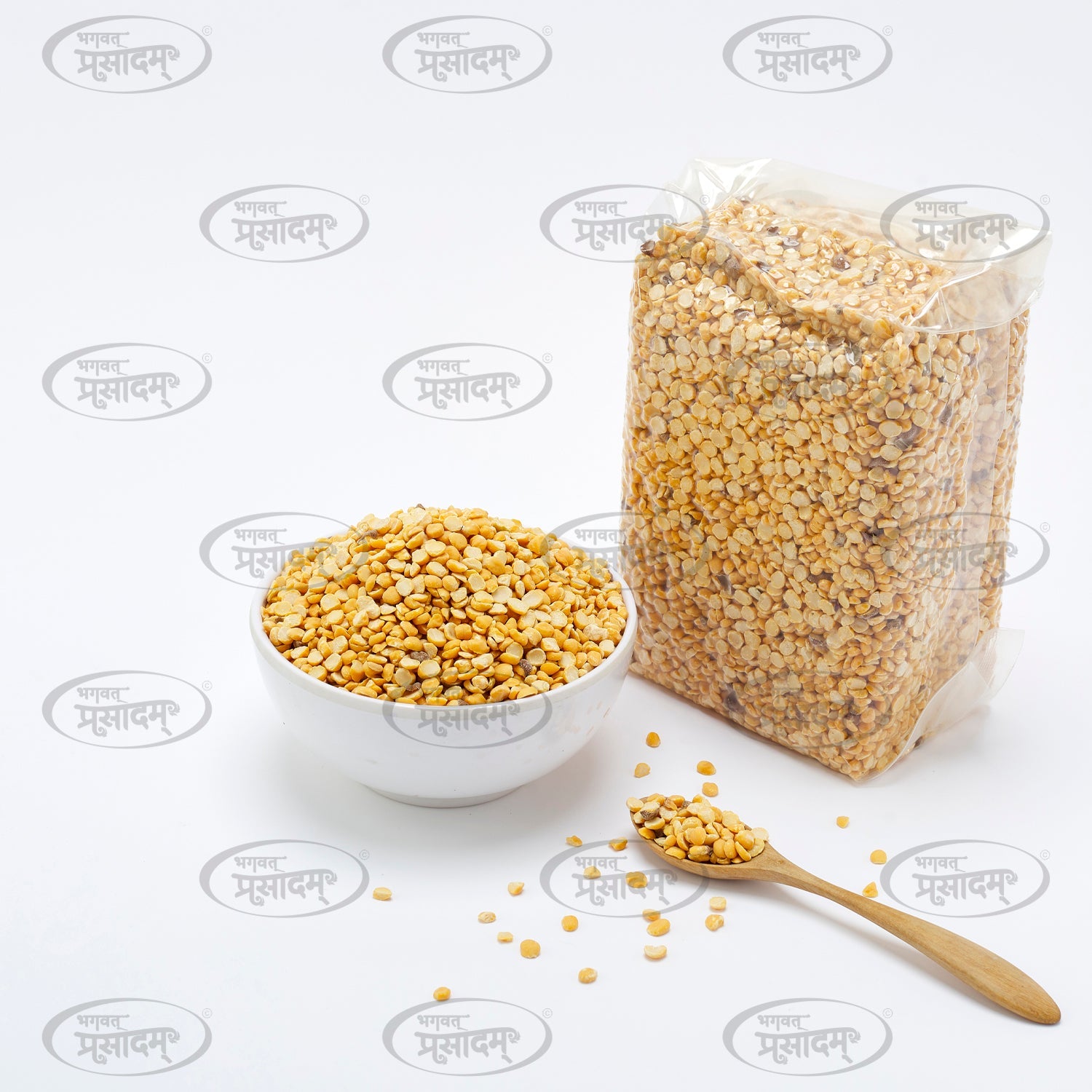 ચણાની દાળ (બંગાળ ગ્રામ) - ભગવત પ્રસાદમ દ્વારા ઉચ્ચ-ગુણવત્તાવાળા સ્પ્લિટ ચણા