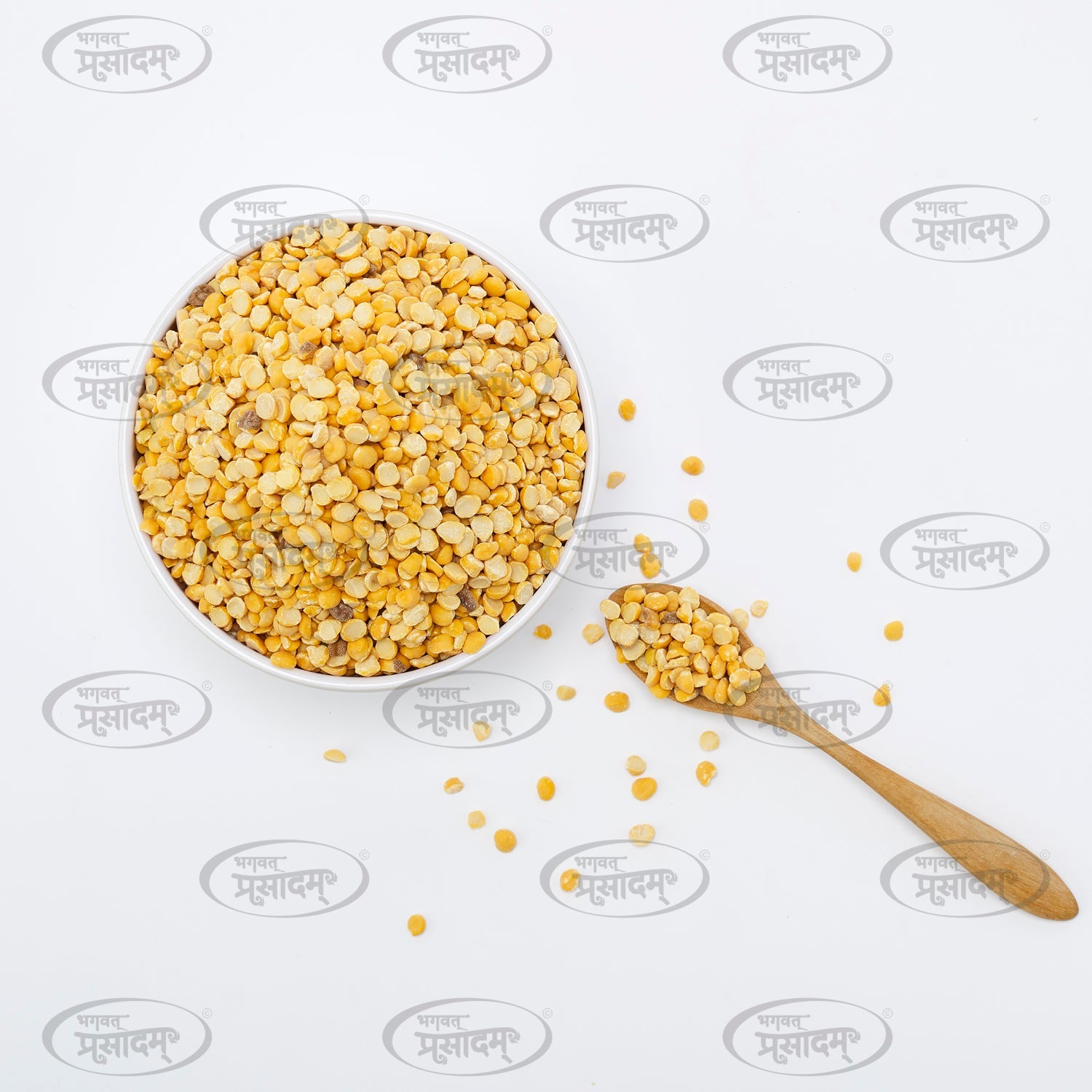 ચણાની દાળ (બંગાળ ગ્રામ) - ભગવત પ્રસાદમ દ્વારા ઉચ્ચ-ગુણવત્તાવાળા સ્પ્લિટ ચણા