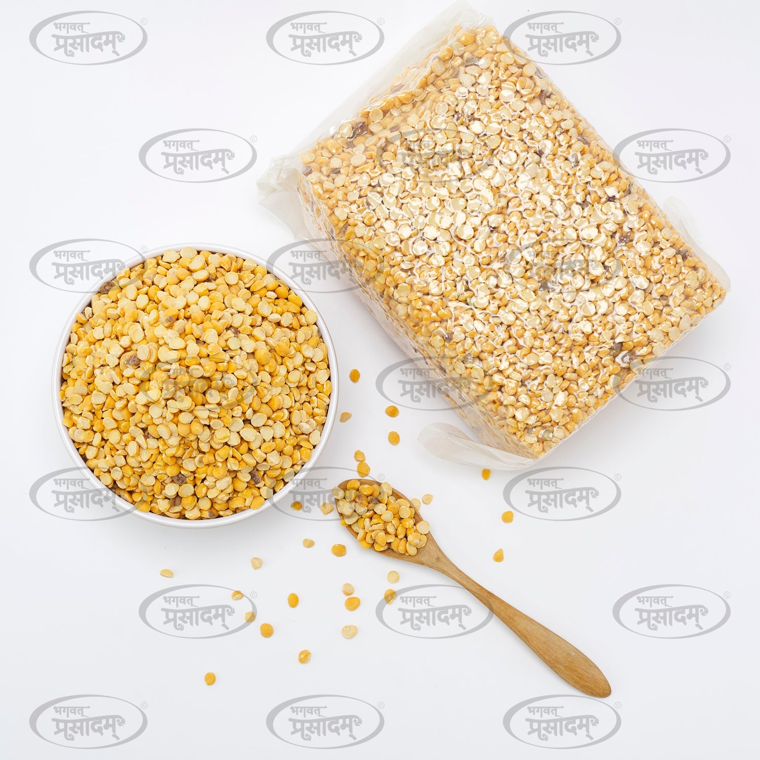 ચણાની દાળ (બંગાળ ગ્રામ) - ભગવત પ્રસાદમ દ્વારા ઉચ્ચ-ગુણવત્તાવાળા સ્પ્લિટ ચણા