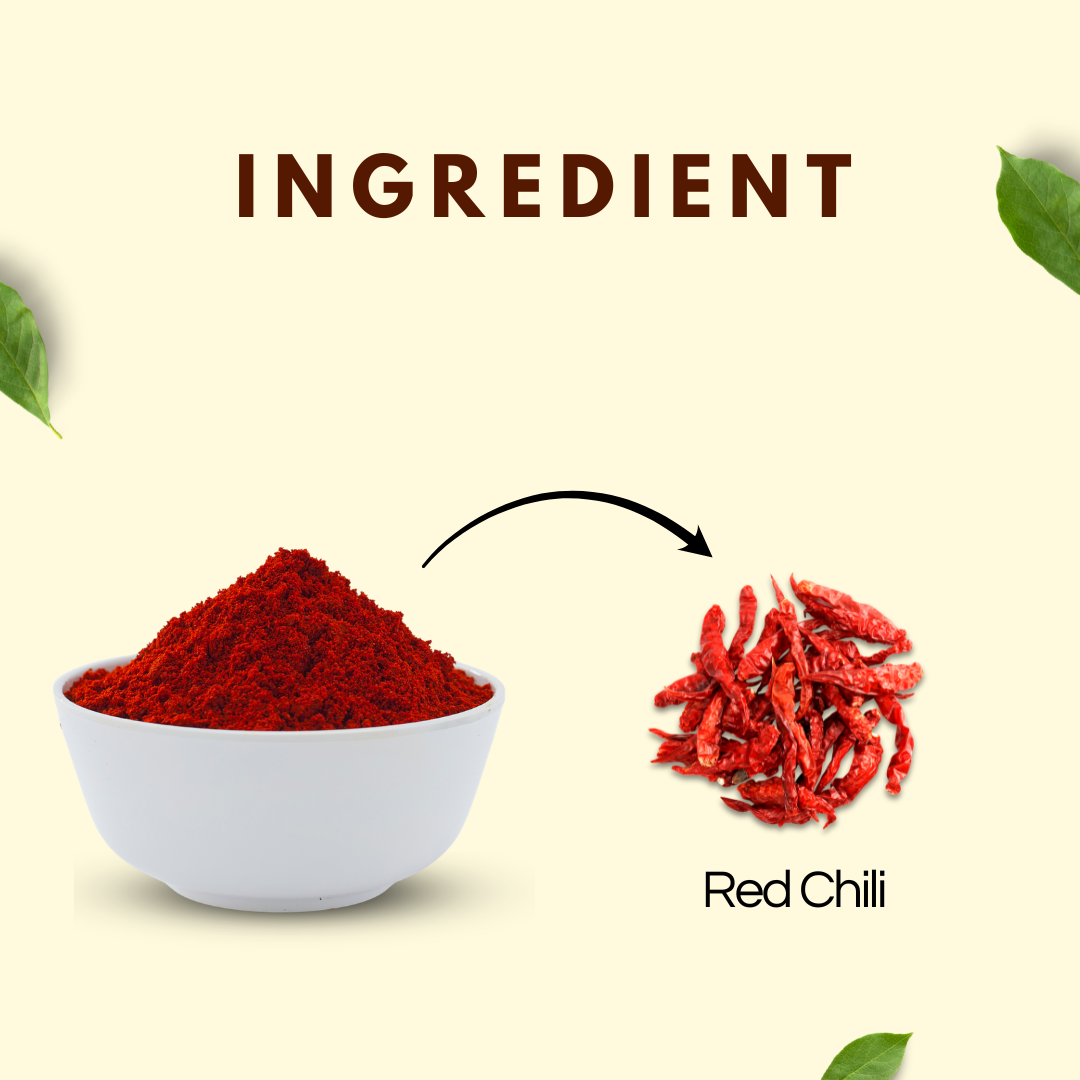 Authentic Indian Red Chili Powder – 1 KG Pack