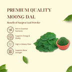 Sargwa Leaf Powder | Natural Ayurvedic Moringa Powder