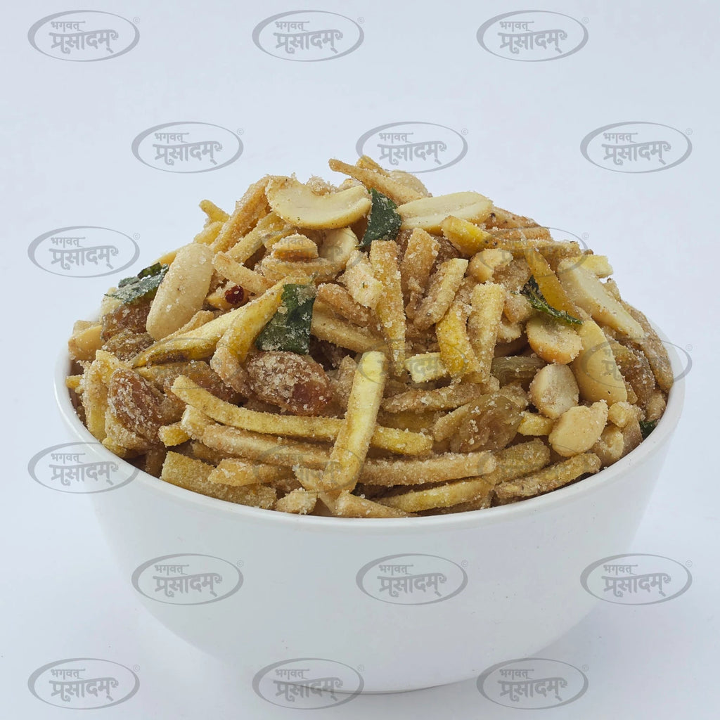 Traditional Gujarati Kela Farali Chivda snac