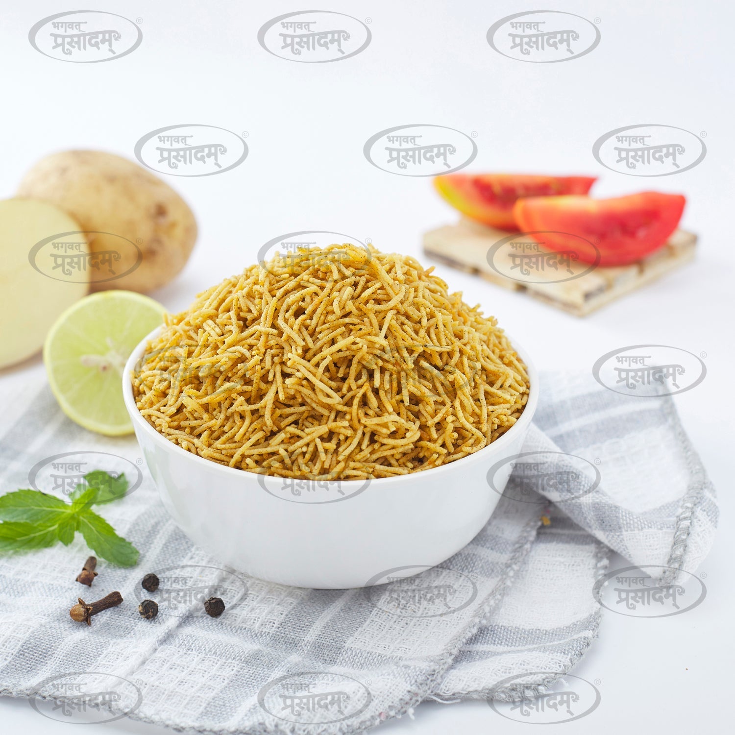 Crispy Aloo Sev Gujarati namkeen snack
