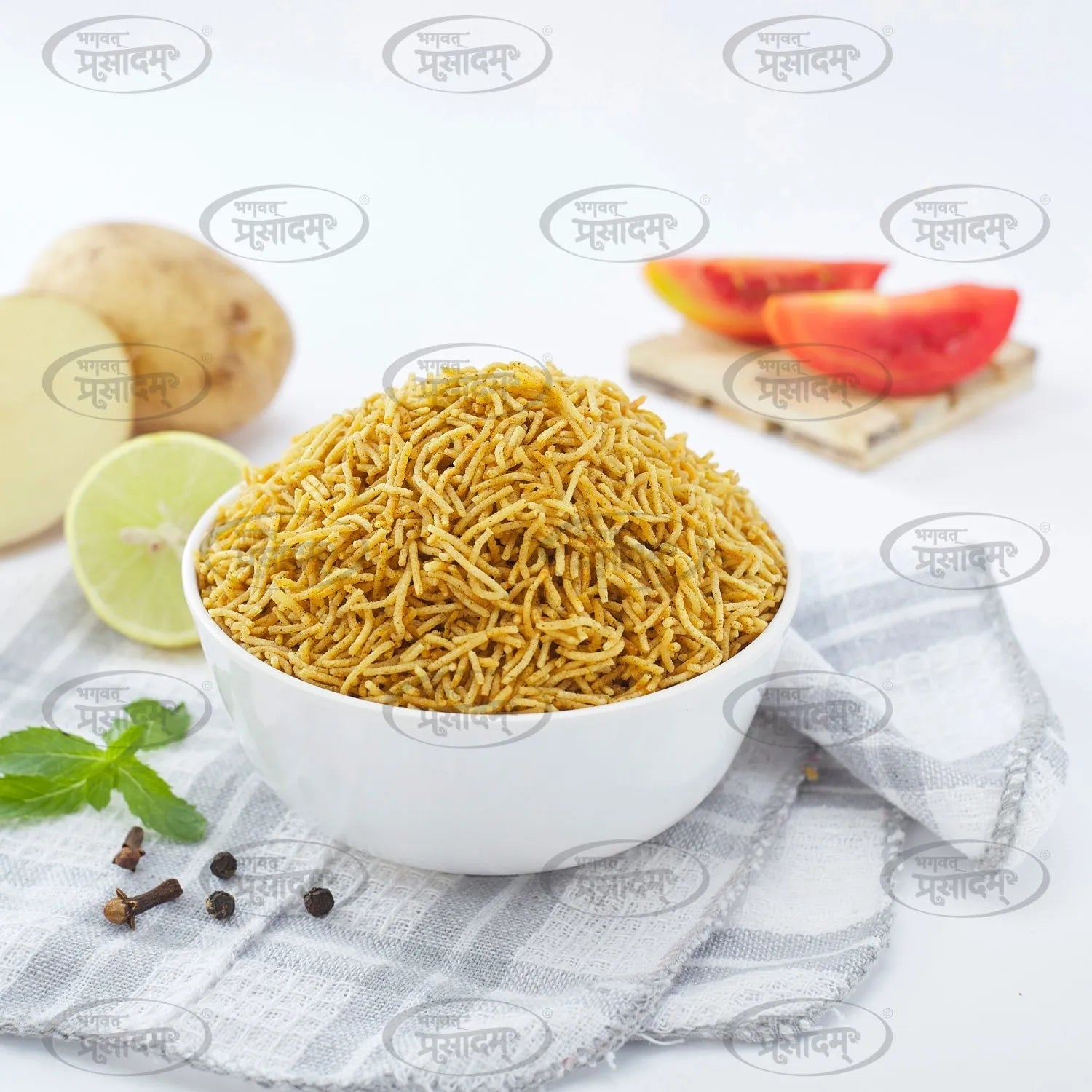 Aaloo Sev | आलू सेव | Crispy Potato Indian Namkeen Snack