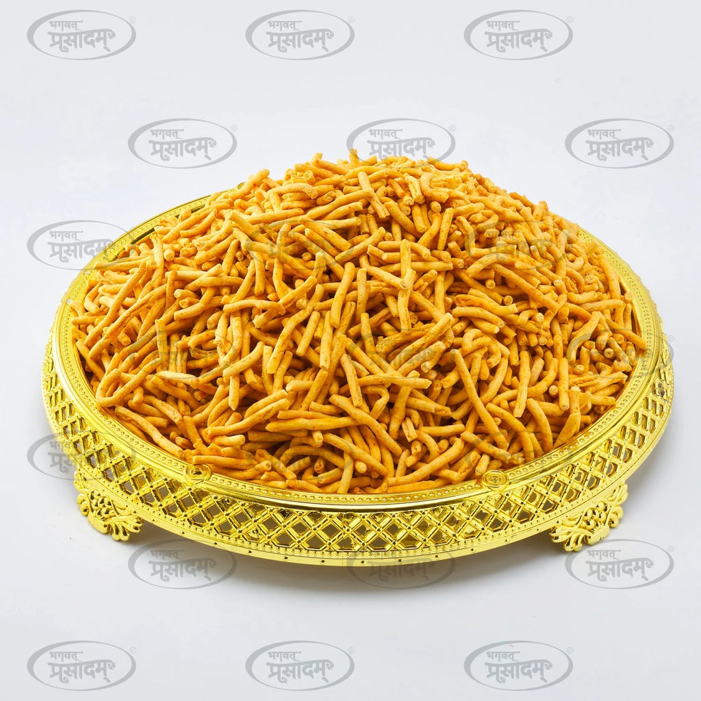 Traditional Indian Tikha Gathiya snack