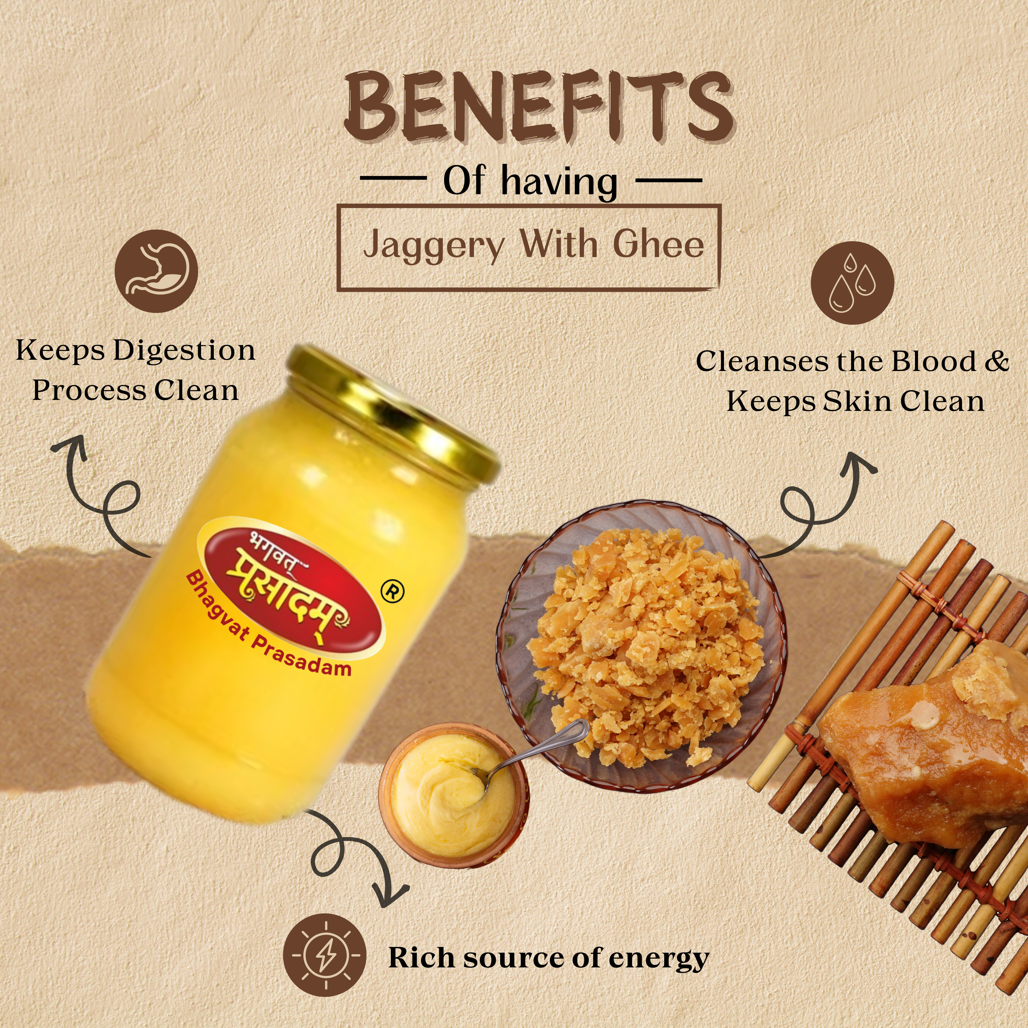 Fresh natural Gir Cow Ghee product