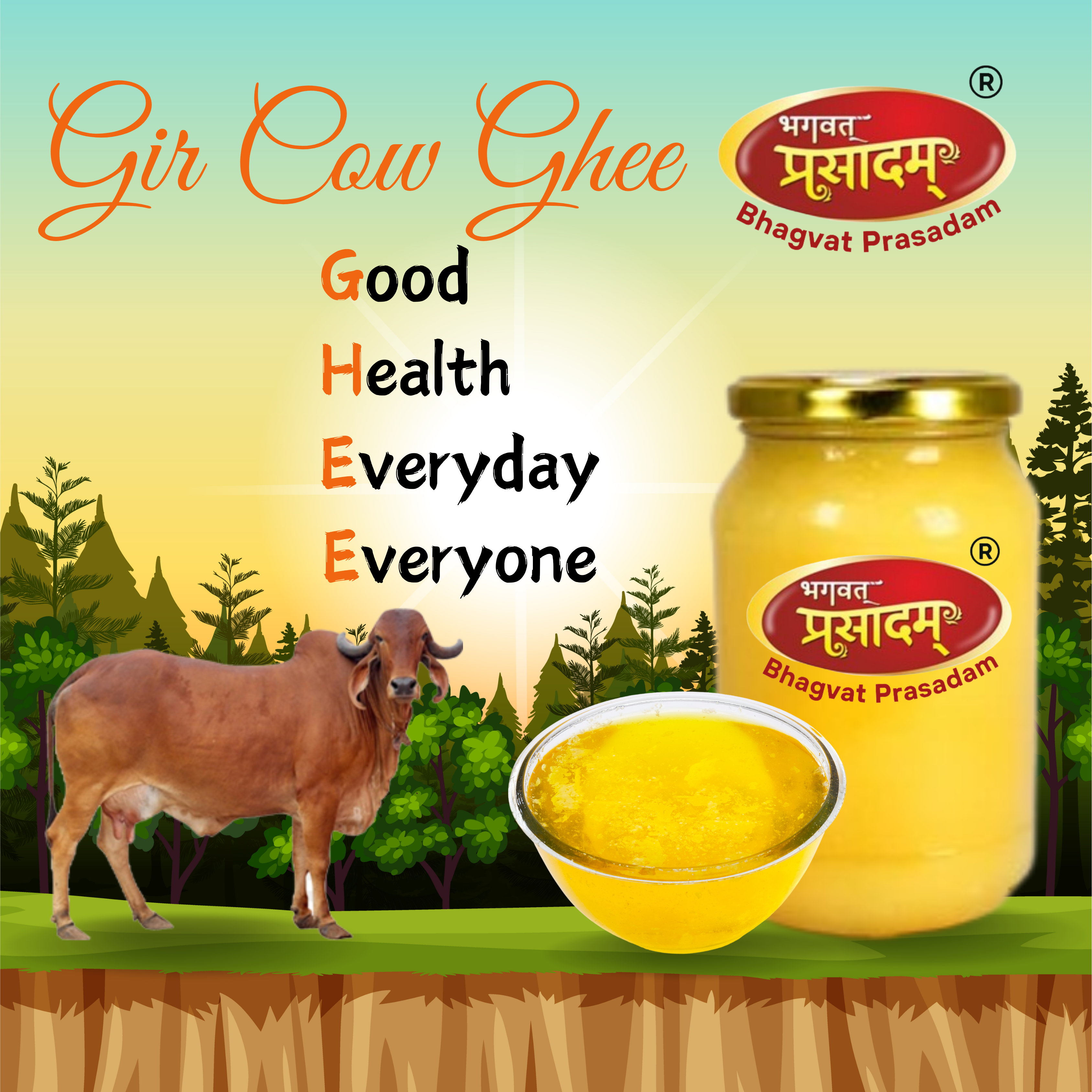 Pure Gir Cow Ghee organic natural