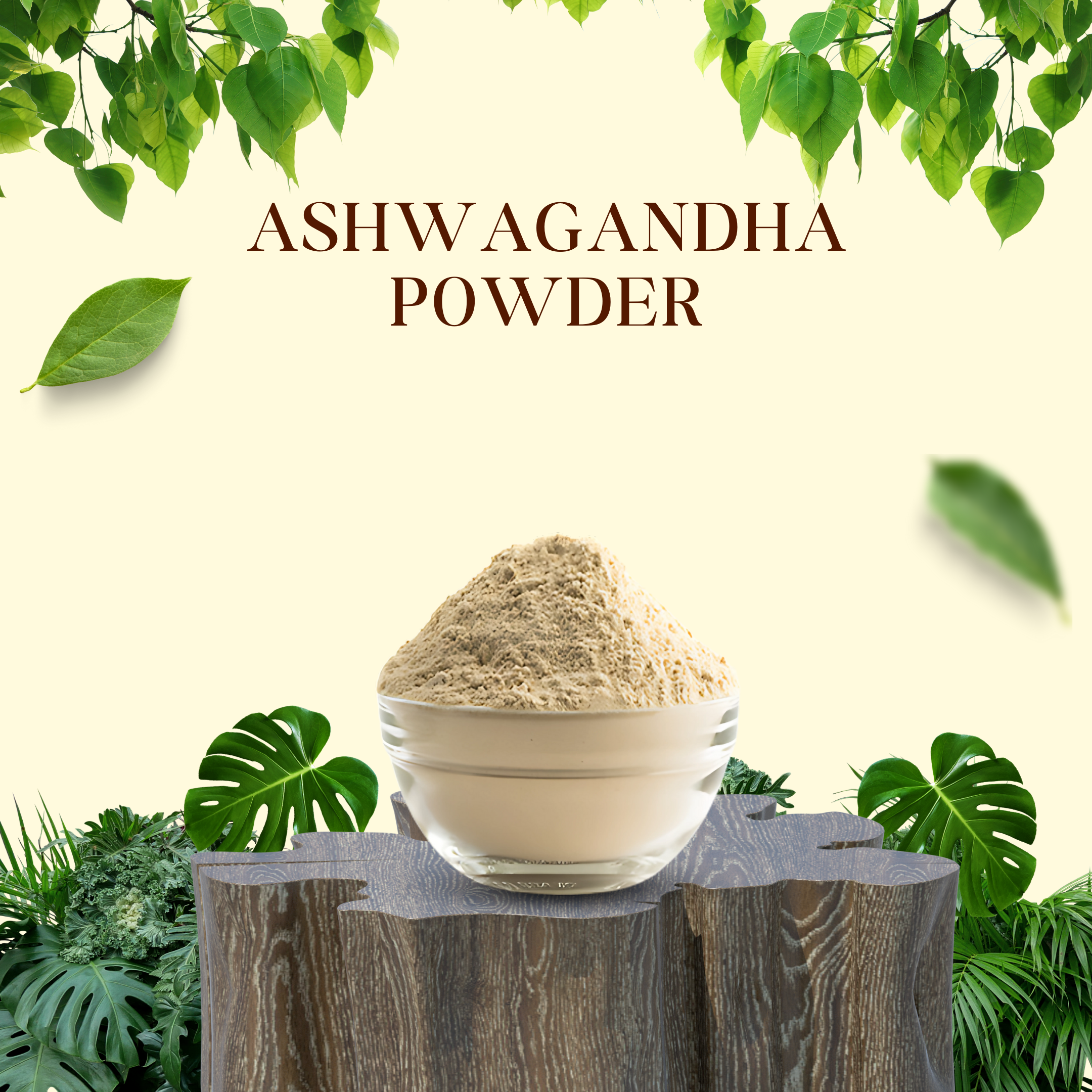 Ashwagandha Powder | अश्वगंधा पाउडर - Ayurvedic Vitality Booster