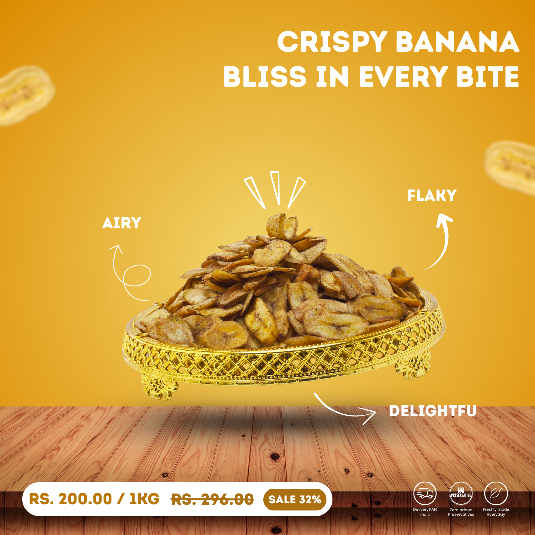 Banana Mari Wafer  | केला काली मिर्च वेफर | Spicy Indian Snack