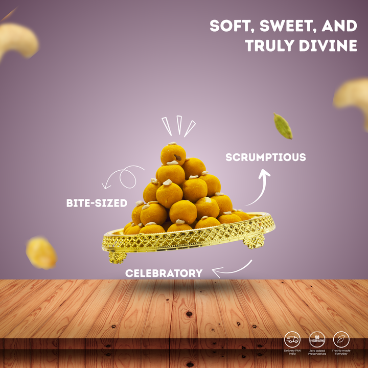 Besan Ladoo | Motaiyya Ladoo | मोतैया लड्डू | Gujarati Authentic Sweet