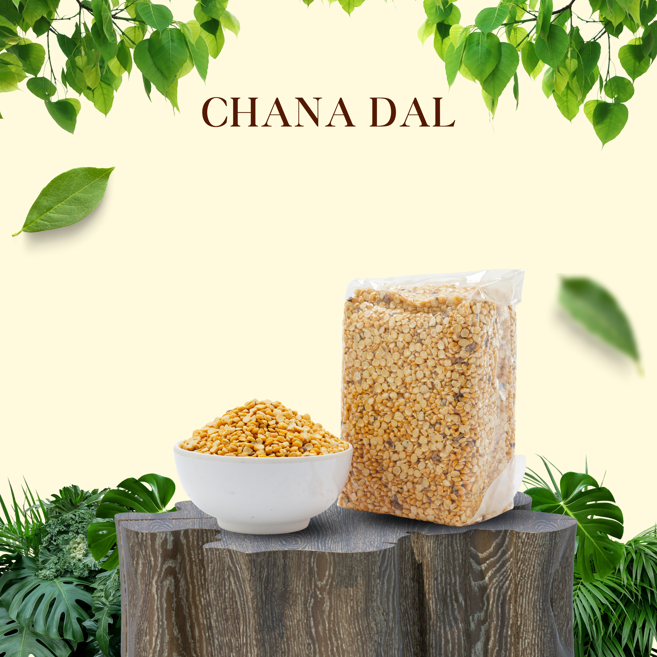 Chana Dal | चना दाल (Bengal Gram) | High-Quality Split Chickpeas