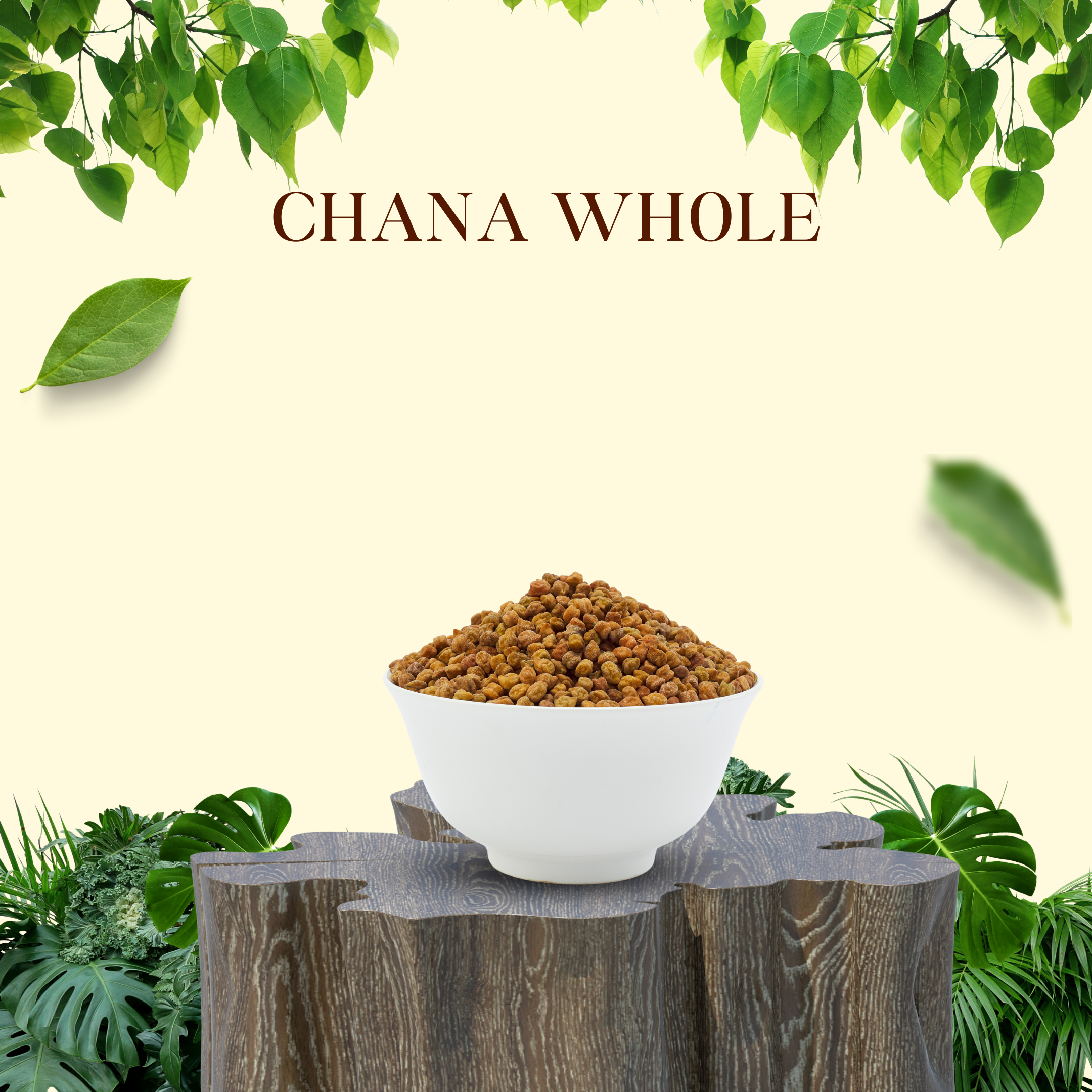 Chana Whole |  साबुत चना  (Raw Chickpeas) | Wholesome Legume