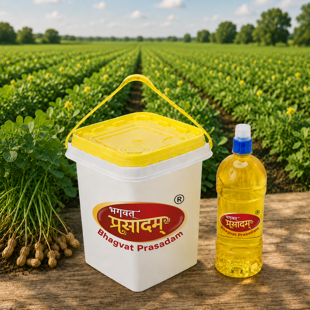Groundnut Oil Pure | मूंगफली का तेल | Pure Cold-Pressed Groundnut Oil