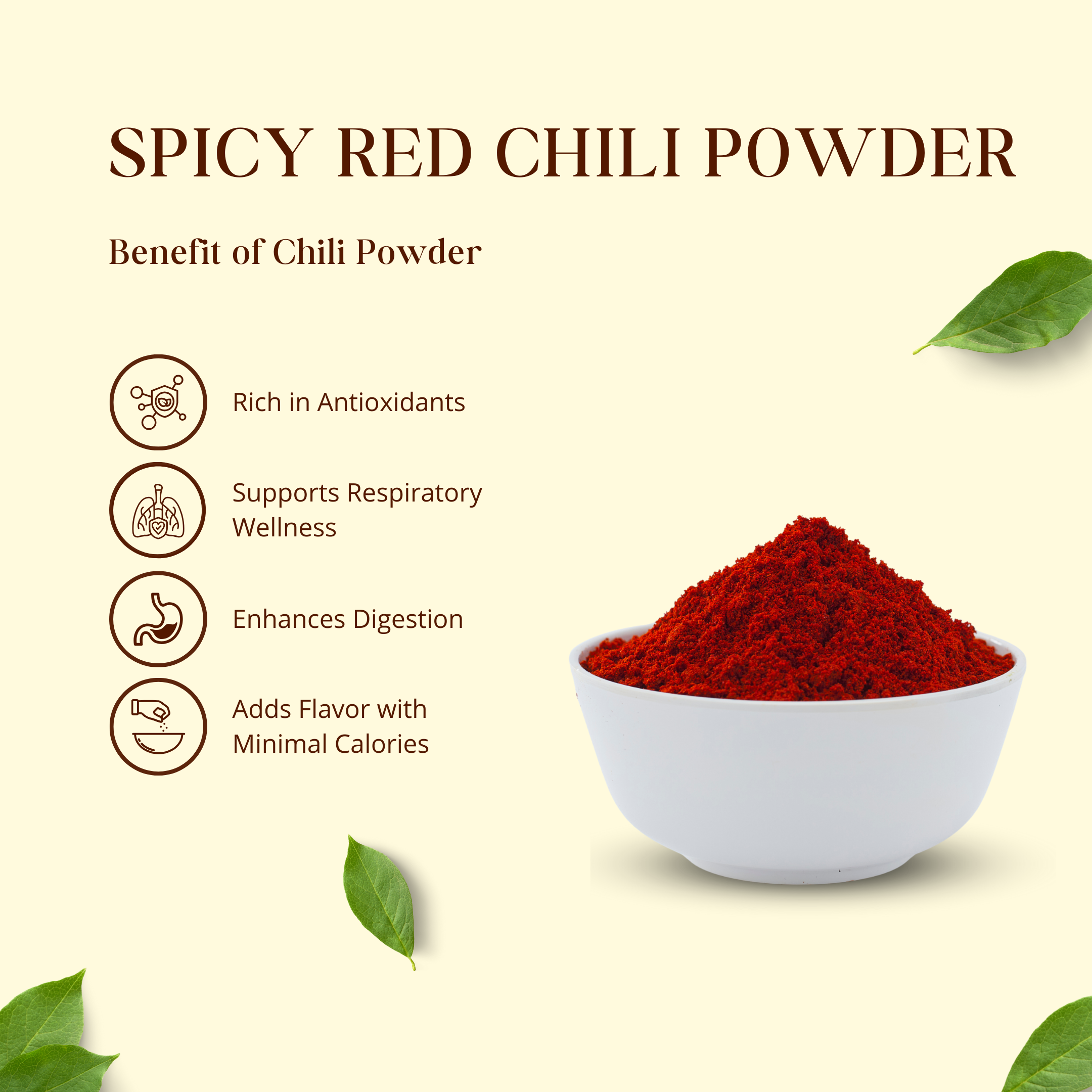 Chili Powder | मिर्च  पाउडर | Pure & Spicy Indian Red Chili Powder