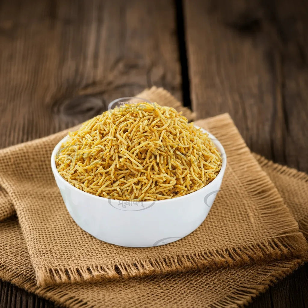 Aaloo Sev | आलू सेव | Crispy Potato Indian Namkeen Snack