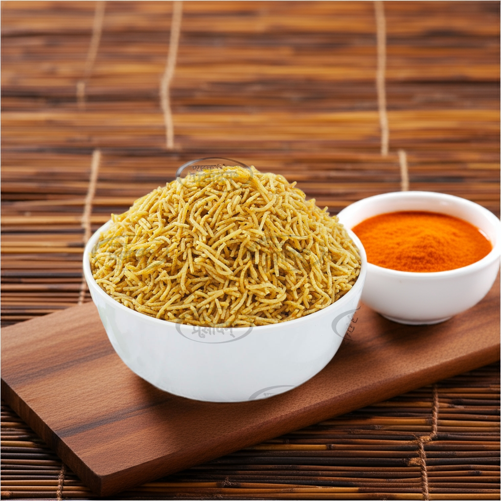 Homemade style Aloo Sev crunchy namkeen