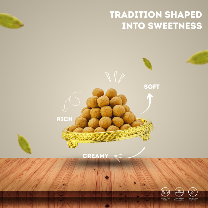 Besan Ladoo | मगज लाडू | Magaj Ladoo | Traditional indian ladoo
