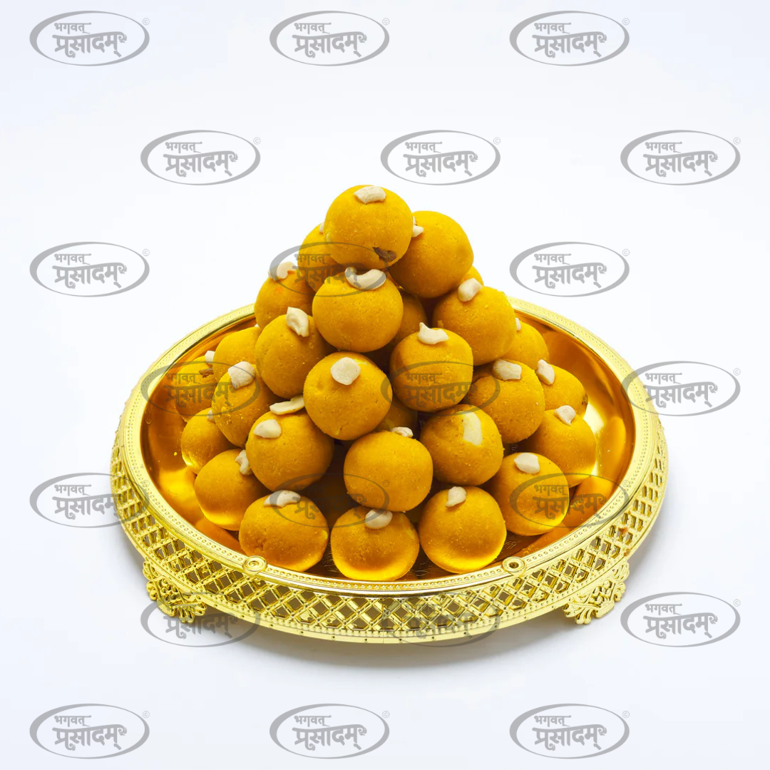 મોતીયા લાડુ - ભગવત પ્રસાદમ દ્વારા કાલાતીત મીઠાશ