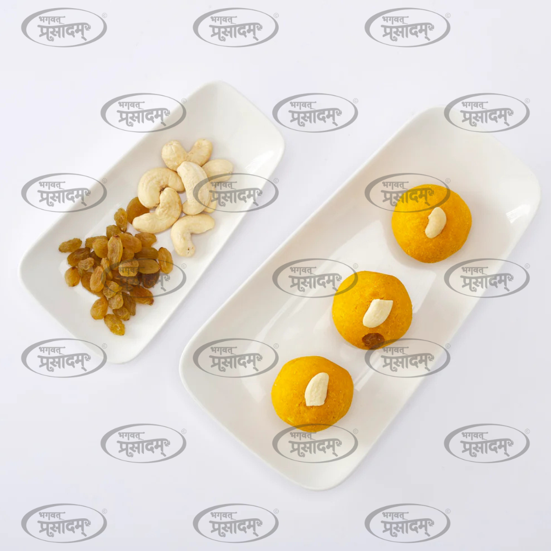 મોતીયા લાડુ - ભગવત પ્રસાદમ દ્વારા કાલાતીત મીઠાશ