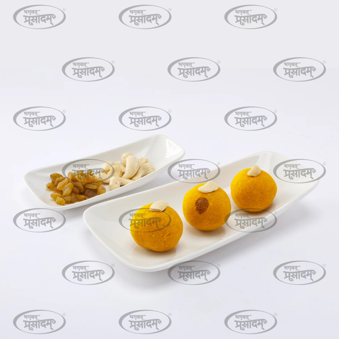 મોતીયા લાડુ - ભગવત પ્રસાદમ દ્વારા કાલાતીત મીઠાશ