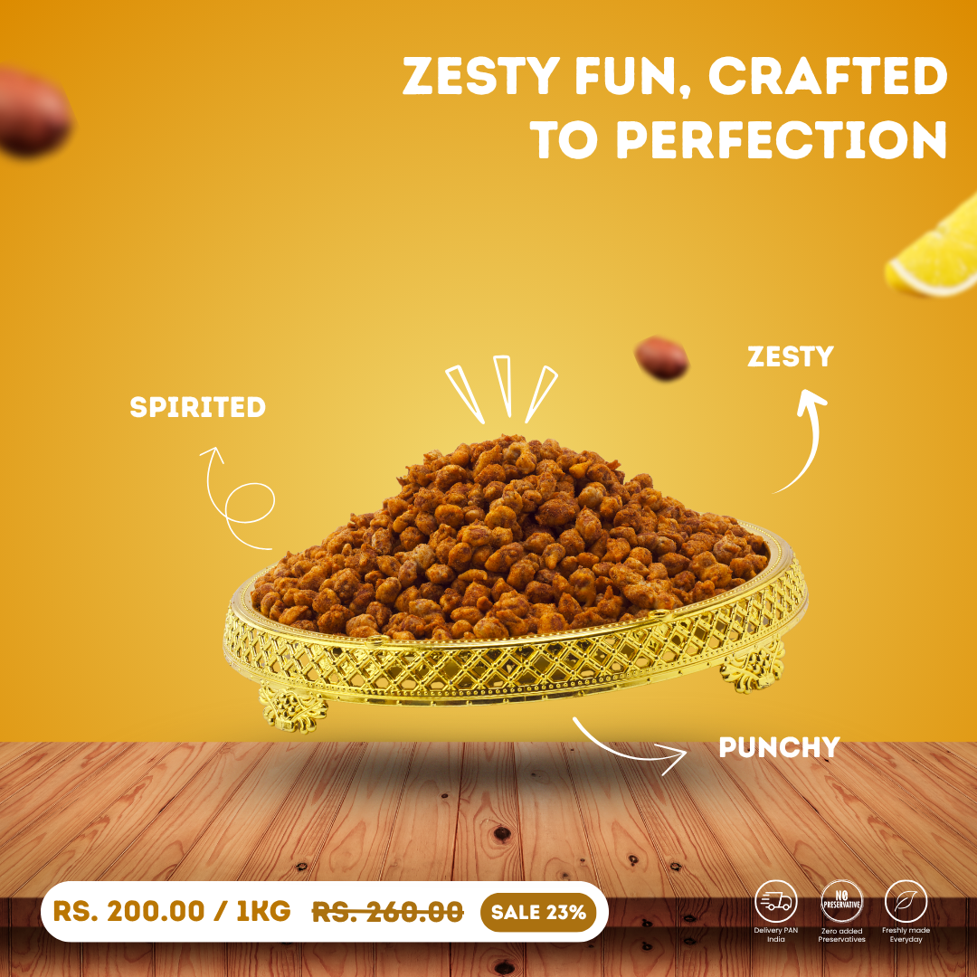 Sing Bhujia | मूंगफली भुजिया  | Traditional Indian Sing Bhujia