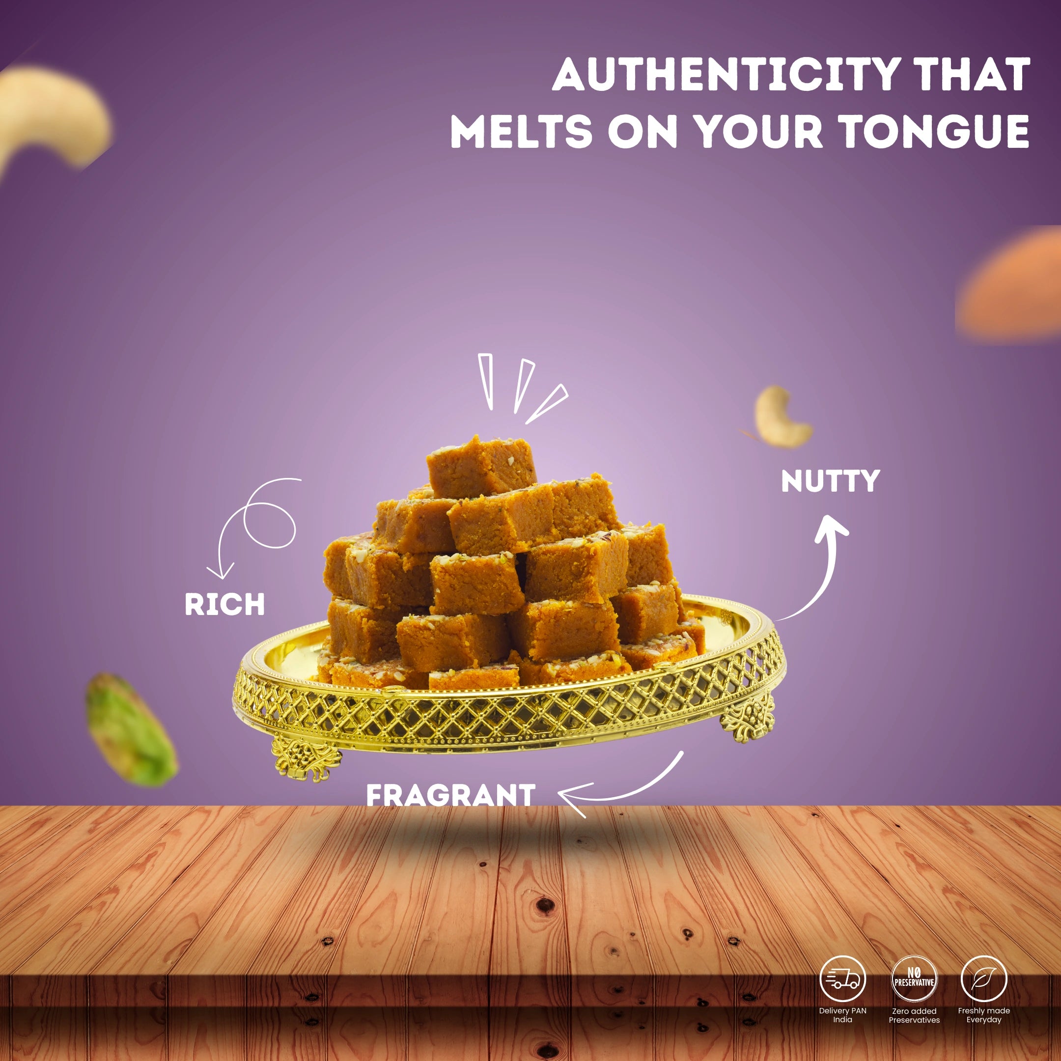 Mohanthal | मोहनथाल | Traditional Gujarati Sweet