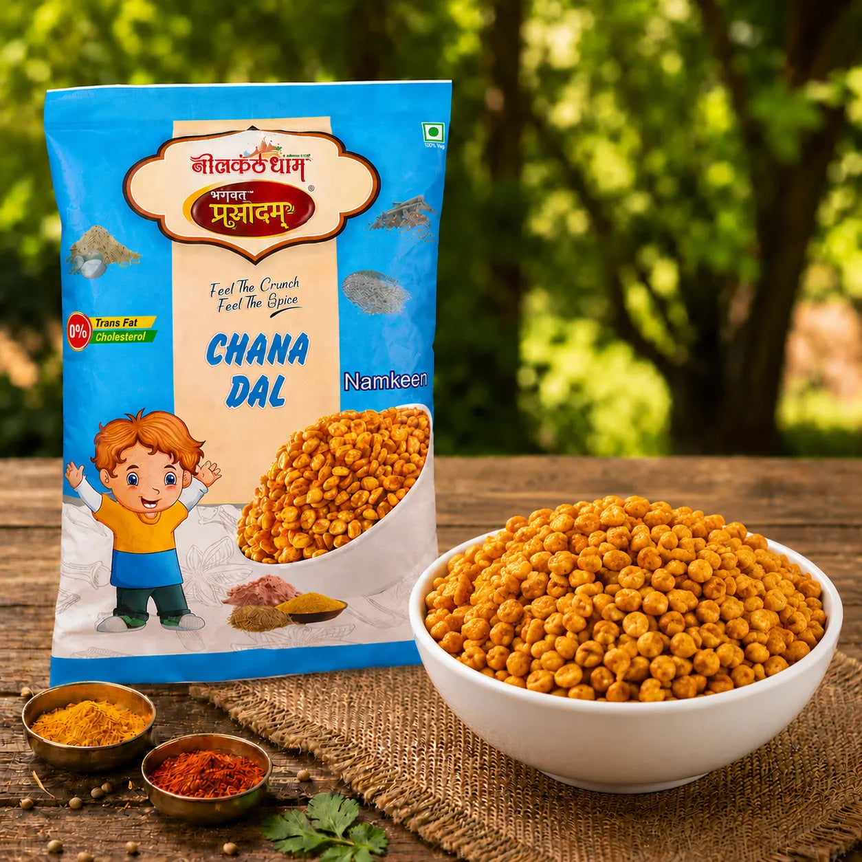 Namkin Chana Dal | नमकीन चना दाल | Crunchy Chana Snack