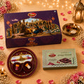 Premium Dry Fruit Chikki with Rakhi Thali  | Raksha Bandhan Hamper for Brother