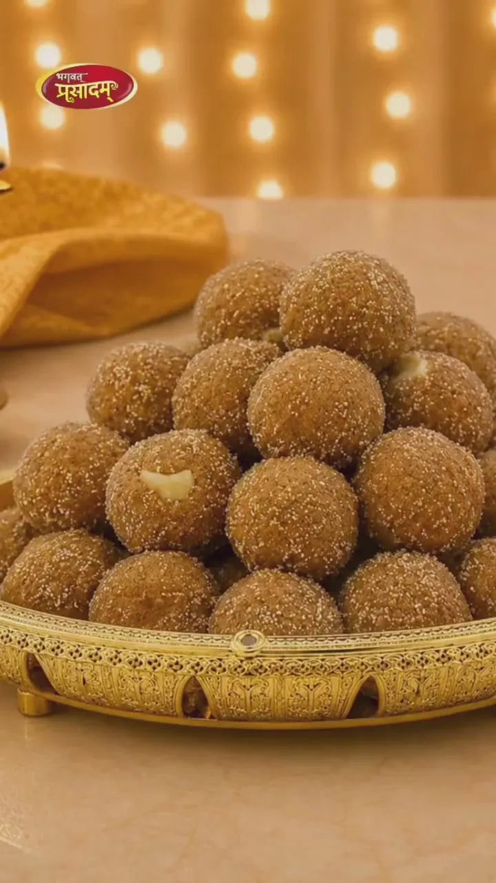 Churma Ladoo in Jaggery | गुड़ में चूरमा लड्डू | Traditional indian ladoo