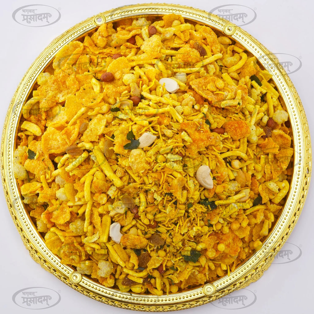 Crispy tangy sweet namkeen Gujarati snack