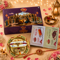 Premium Rakhi Gift Hamper for Brother & Sister | Dry Fruit Chikki & Kesar Penda 2