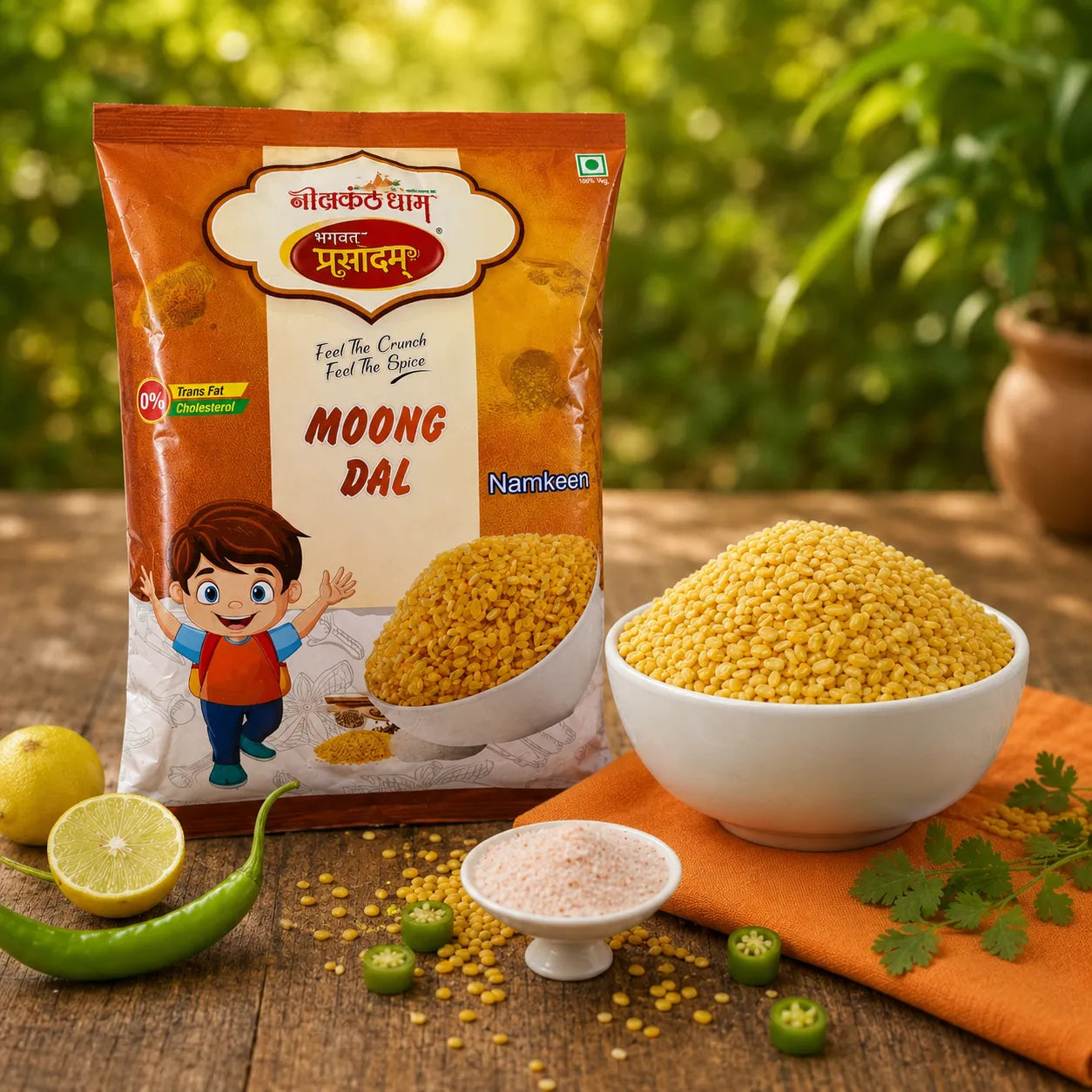 Moong Dal Namkin | मूंग दाल नमकीन | Crispy Spicy Namkeen Dal