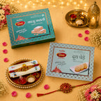 Raksha Bandhan Celebration Hamper with Kaju Katli & Penda