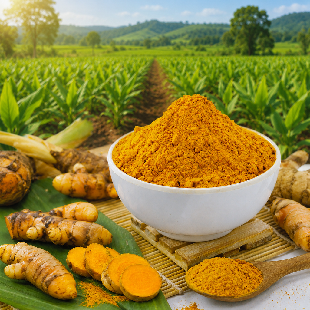 Turmeric Powder - Pure and Natural Spice - front pack image